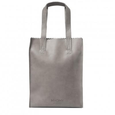 Foto van MYOMY MY PAPER BAG Long Handle Zip - Elephant Grey