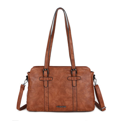 Foto van Wimona Bags Angelina Schoudertas 2026 Cognac