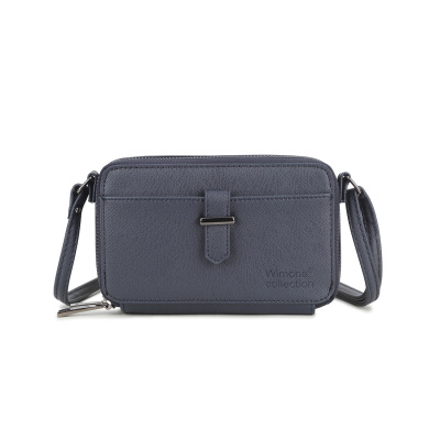 Foto van Wimona Bags Lidia Schoudertas 5026 Donker Blauw