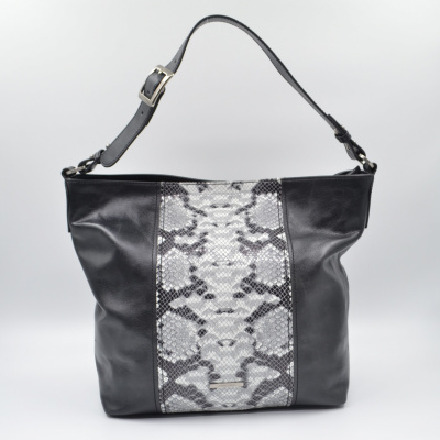 Foto van Claudio Ferrici Pelle Vecchia Shoulderbag Ltd Edition 22022 Black