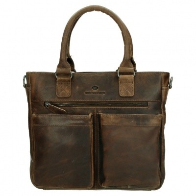 Foto van MicMacBags Shopper 16187 Donkerbruin