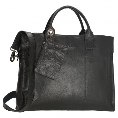 Foto van MIcMacBags Golden Gate Laptoptas 15.6 inch 17353 Zwart