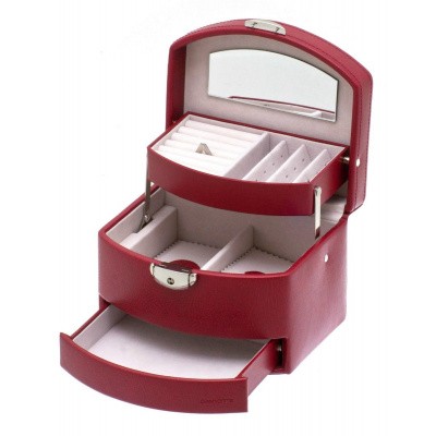 Foto van Davidts Juwelendoos Klein Auto Euclide 367959 Rood