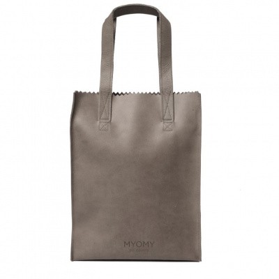 Foto van MYOMY MY PAPER BAG Long Handle Zip - Hunter Taupe