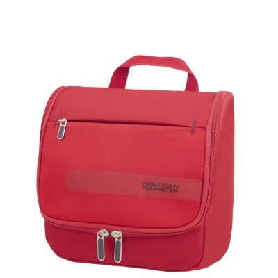 Foto van American tourister HEROLITE HANG.TOILET KIT FORMULA RED