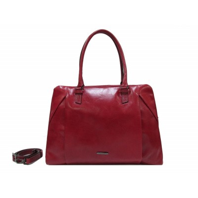 Foto van Claudio Ferrici Pelle Vecchia Business Bag 22062 Red
