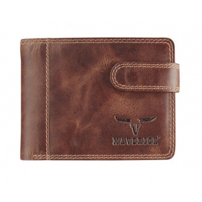 Foto van Maverick Dalian II Compact Billfold Donker Bruin