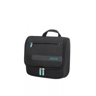 Foto van American Tourister Herolite Hang. Toilet Kit Volcanic Black