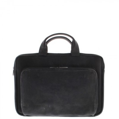 Foto van Plevier Laptopsleeve met voorvak 15.6 inch 494 Zwart