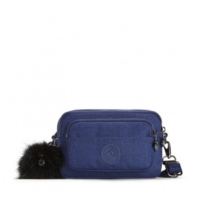 Foto van Kipling Multiple Schoudertas/Heuptas Cotton Indigo