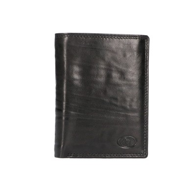 Foto van Leather Design Billfold SH 232 Zwart