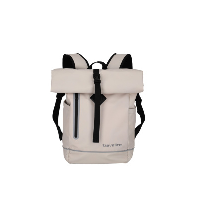 Foto van Travelite Basics Roll-up Rugtas 96314 Off-White