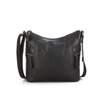 Foto van Spikes & Sparrow Dames Schoudertas 51110 Black