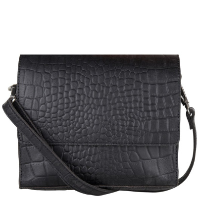 Foto van Cowboysbag x Bobbie Bodt, 3059 Bag Sapphire Croco Black