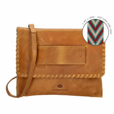 Foto van MicMacBags Dames Clutch/Avondtasje Friendship 18659 Camel