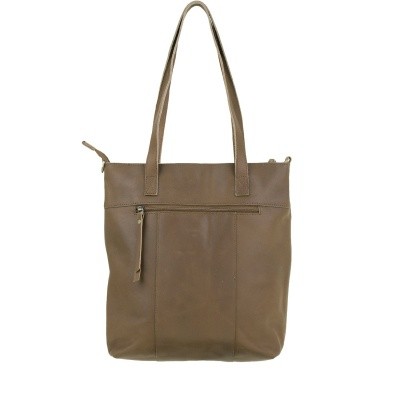 Foto van DSTRCT Riverside 012030 Shopper Medium Cognac