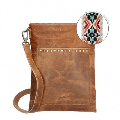 Foto van MicMacBags Dames Schoudertas 16835 Zand