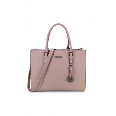 Foto van Wimona Bags Natalia One Schoudertas 3016 Zand/Camel