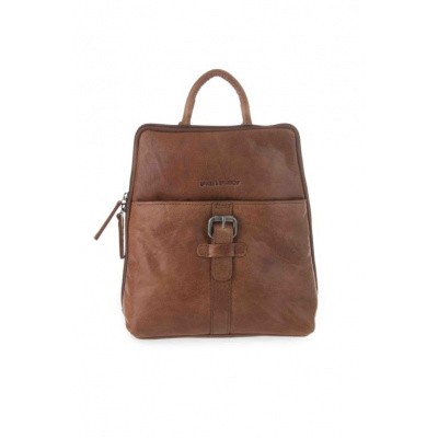 Foto van Spikes & Sparrow Dames Rugtas Small 292H131 Brandy