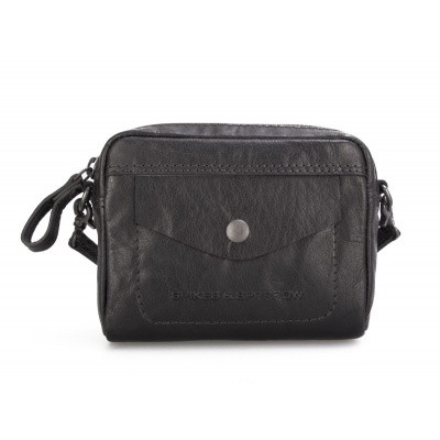 Foto van Spikes & Sparrow Dames Schoudertas 51114 Black