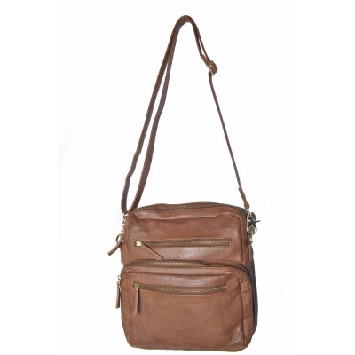 Foto van WouWou Messenger Bag 27012 Cognac