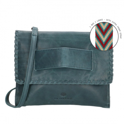 Foto van MicMacBags Dames Clutch/Avondtasje Friendship 18659 Jeans