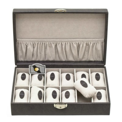 Foto van Davidts Horlogedoos (12) Euclide 367944 Koud Donker Grijs