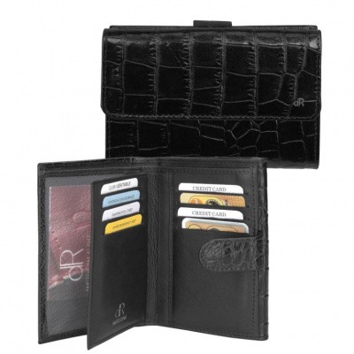 Foto van dR Amsterdam Damesportemonnee 24119 Black