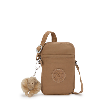 Foto van Kipling Tally Telefoontasje Early Tan