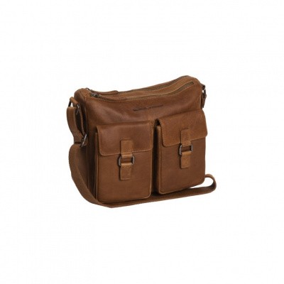 Foto van Chesterfield Schoudertas 'Dhaka' C48.0988 Cognac