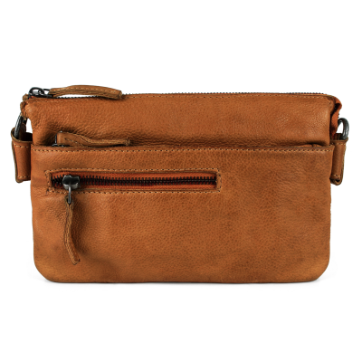 Foto van DSTRCT Harrington Road 353430 Cross Over Clutch Cognac