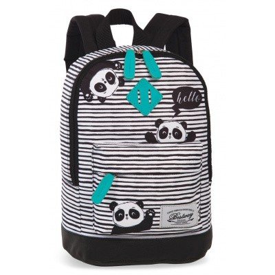 Foto van BestWay Kinderrugtas 40216 Zwart Turquoise Panda