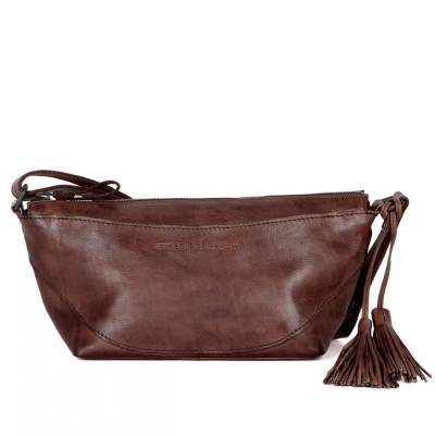 Foto van Spikes & Sparrow Schoudertas - Piperel - 587112 Brown