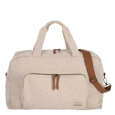 Foto van Travelite Hempline Weekender 0585 Beige