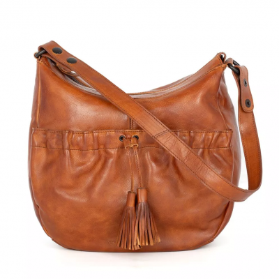 Foto van Spikes & Sparrow Schoudertas - Jinny - 587170 Brandy