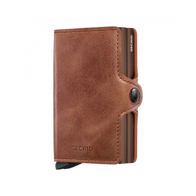 Foto van Secrid Twinwallet Vintage Cognac Brown