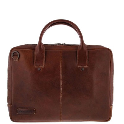 Foto van Plevier Laptop Sleeve/Tas 'Loran' 15.6 inch 856 Bruin