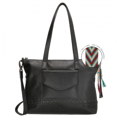 Foto van MicMacBags Dames Shopper Friendship 18661 Zwart