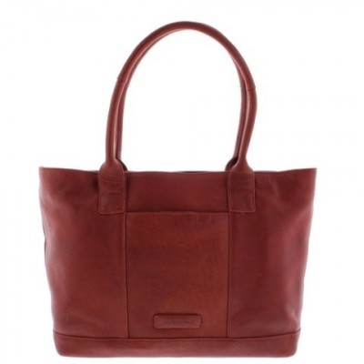 Foto van Plevier Dames Laptoptas 'Rosslyn' 14 inch 481 Rood