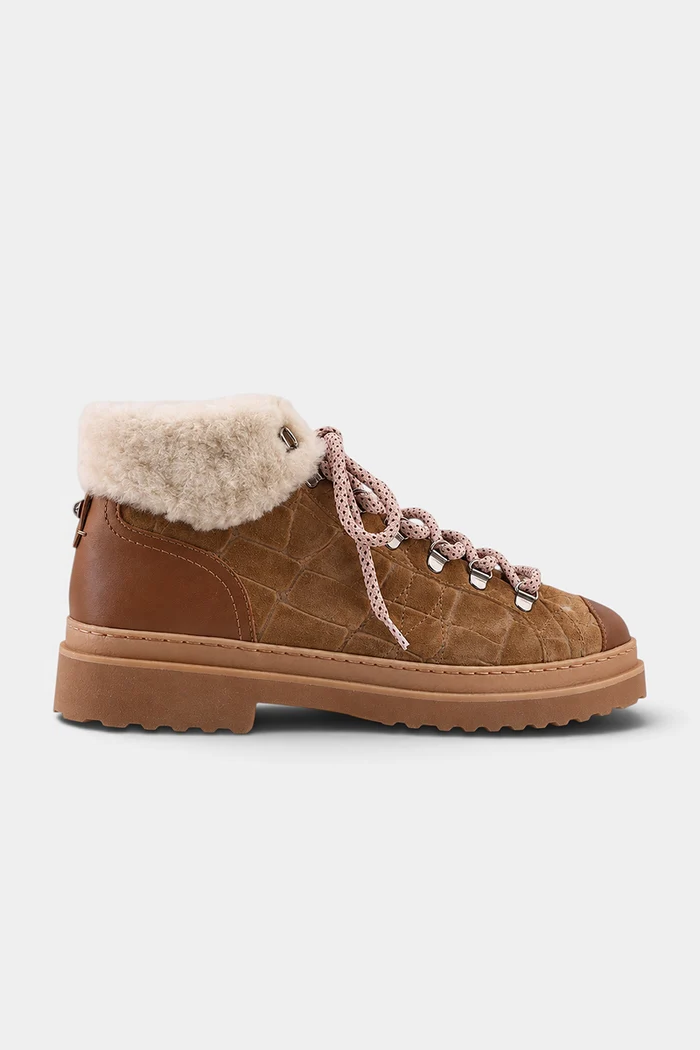 Hoge veterschoen