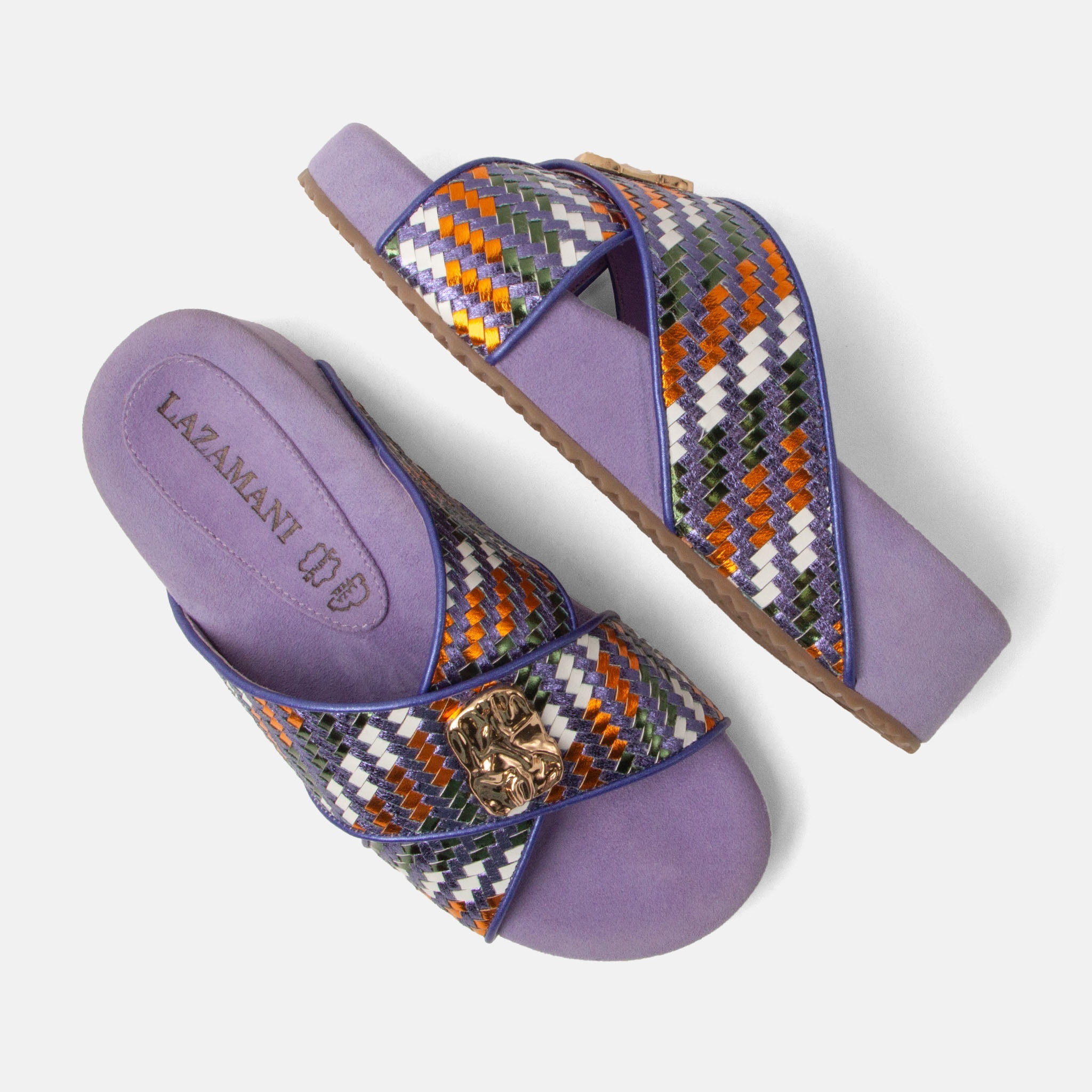 Slipper met plateauzool