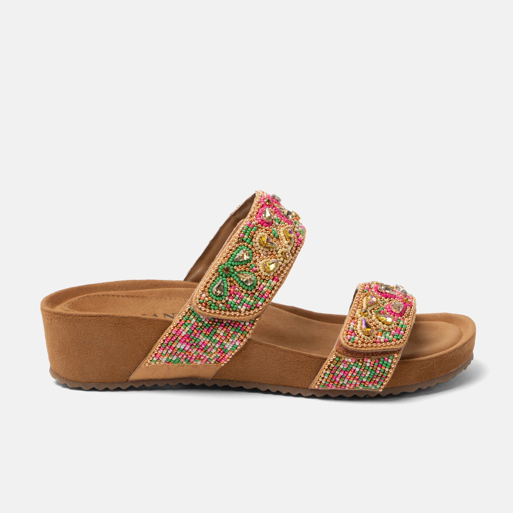Slipper met plateauzool