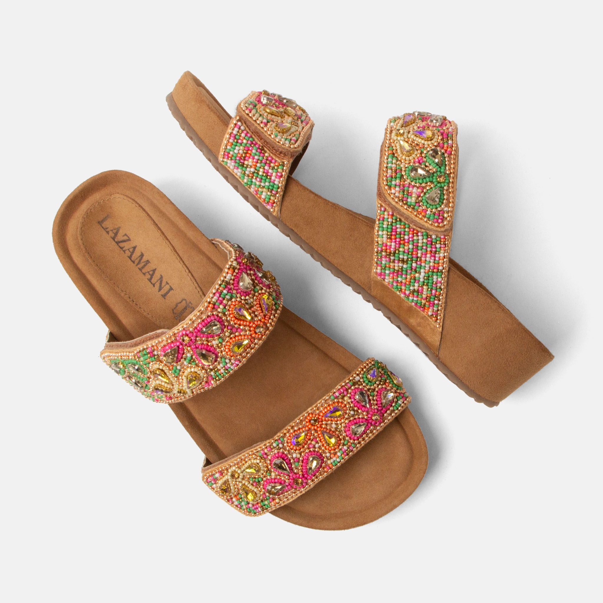 Slipper met plateauzool