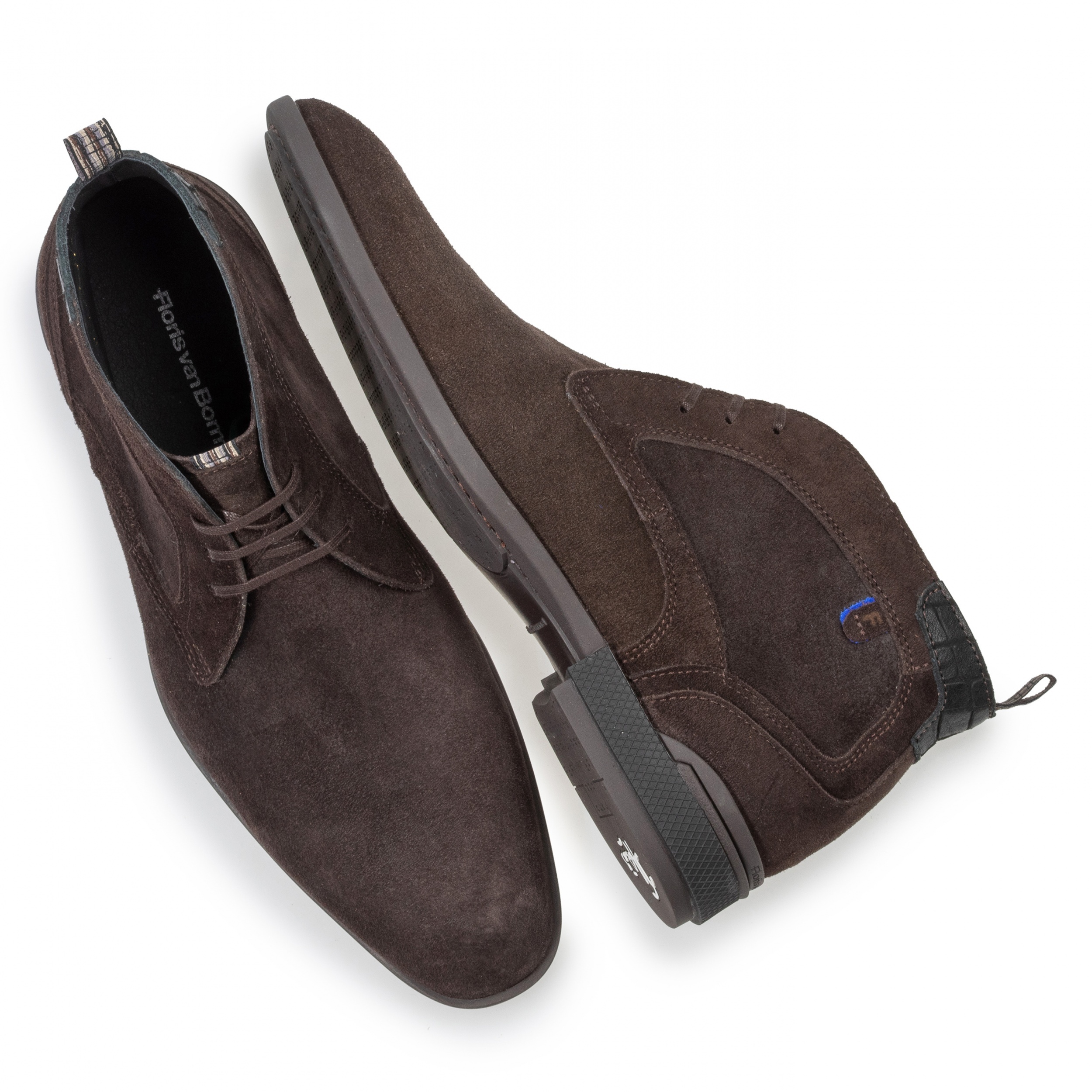 Halfhoge veterschoen