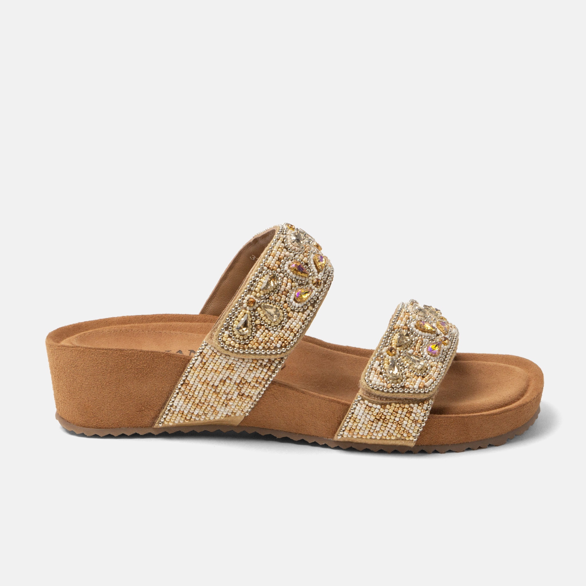 Slipper met plateauzool