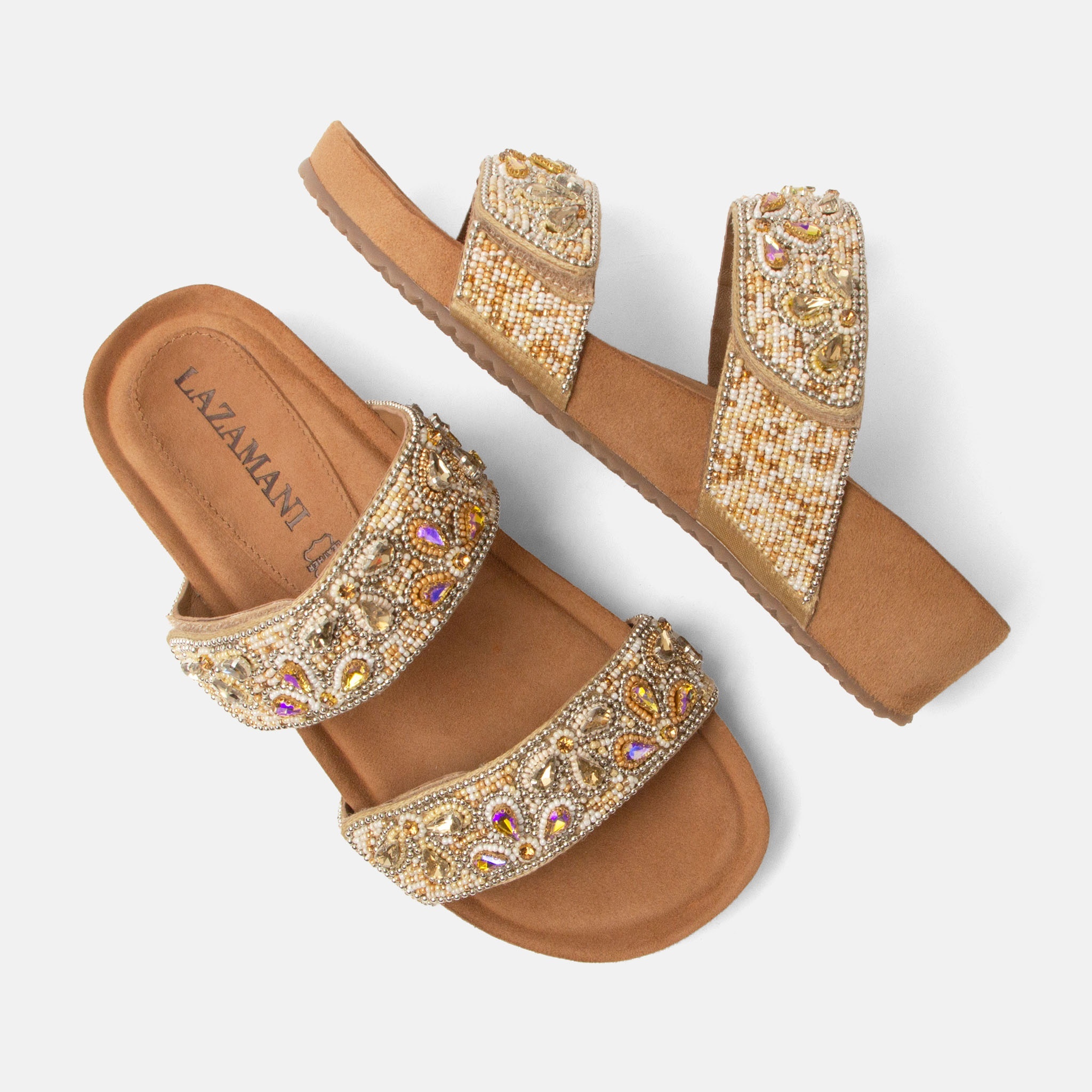 Slipper met plateauzool