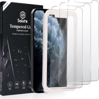 Solvra Screenprotector van Glas voor iPhone 15 Pro