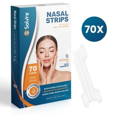 Solvra Anti Snurk Neuspleisters - Medium/Large