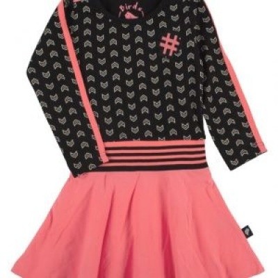 irds girls dress black pink irds girls dress black pink
