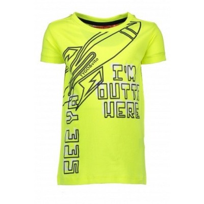 Tygo & Vito boys neon yellow shirt Tygo & Vito boys neon yellow shirt